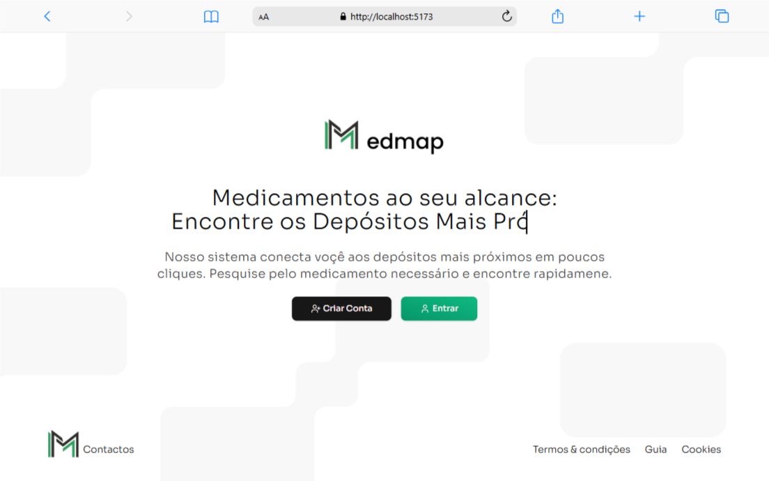 Capa do projeto Medimap Angola